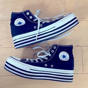 Converse high top platforms